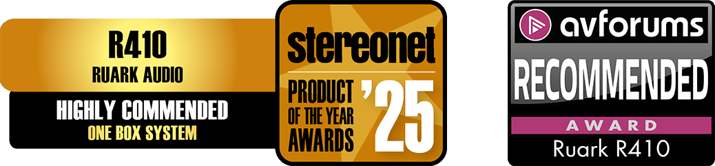 Stereonet Product of the Year Awards 2025 – highly commended one box system, AV Forums Recommended Award