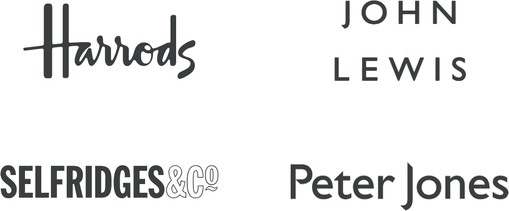 Harrods, John Lewis, Selfridges, Peter Jones